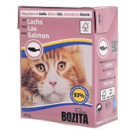 Bozita консервы для кошек кусочки в соусе лосось 370гр - Зоомир66 Екатеринбург