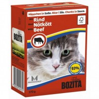 Bozita кусочки в соусе для кошек с говядиной 370гр - Зоомир66 Екатеринбург