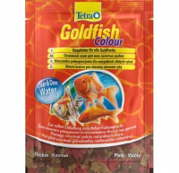 Тетра Goldfish Colour корм в хлопьях для улучшения окраса золотых рыбок 12 г (sachet) - Зоомир66 Екатеринбург