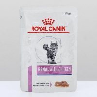 Royal Canin (Роял Канин) влажный Ренал Фелин курица 0,085 кг пауч - Зоомир66 Екатеринбург