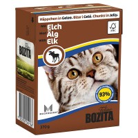 Bozita консервы для кошек кусочки в желе с мясом лося 370гр - Зоомир66 Екатеринбург