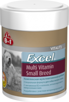 Витамины 8in1 Excel Multi Vitamin Small Breed Мультивитамины для собак мелких пород 70 таб. - Зоомир66 Екатеринбург