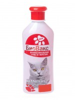 Шампунь Биовакс д/короткошерстных кошек, 355мл - Зоомир66 Екатеринбург